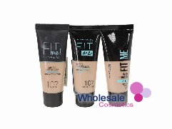 6 x Maybelline Fit Me Matte & Poreless Liquid Foundation - 107 ROSE BEIGE